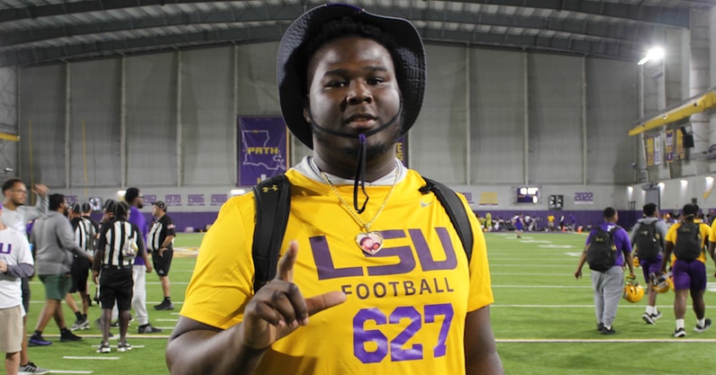 LSU 5-star DL commit Richard Anderson (Photo:  Shea Dixon/On3)
